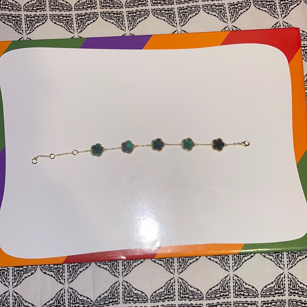 Gold plated bracelet